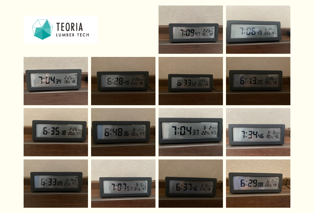 テオリアランバーテックの高断熱住宅室温計測実験