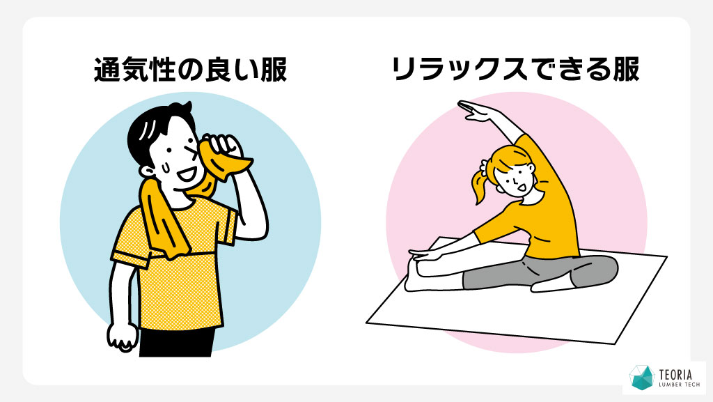 体感温度を左右する要素＿着衣や活動量の影響
