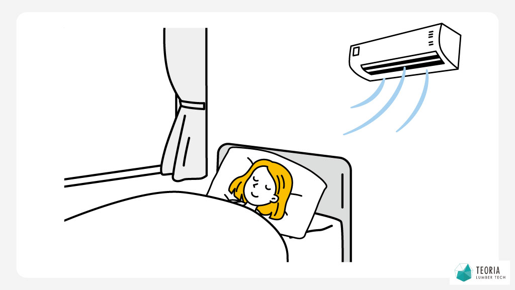 睡眠時の最適な冷房設定とは
