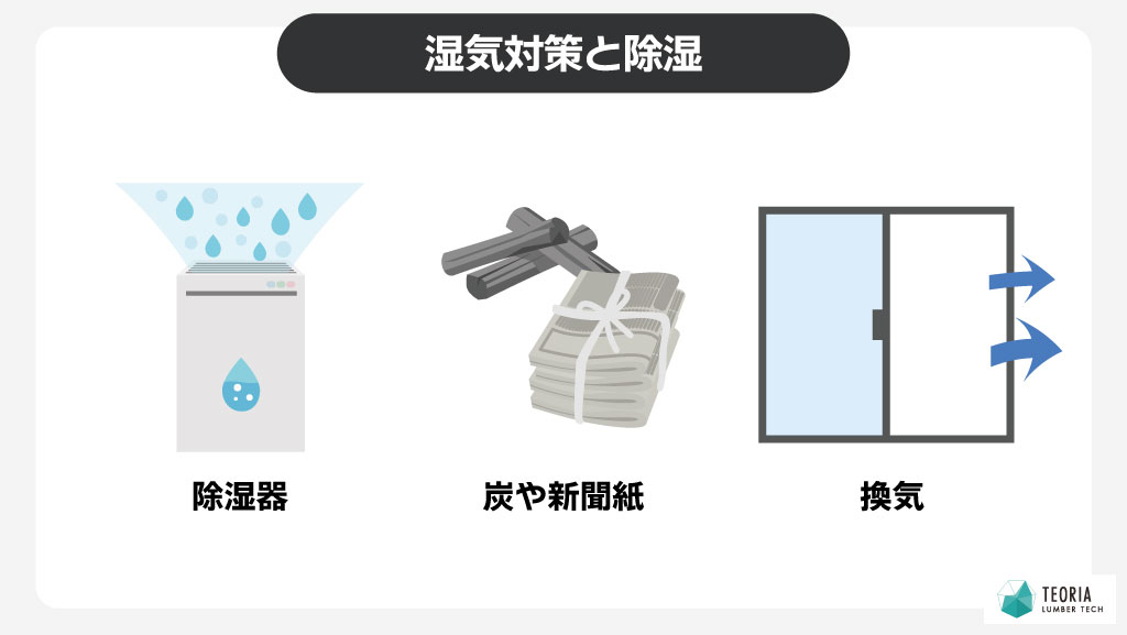 エアコンなしで寝る工夫_湿気対策と除湿