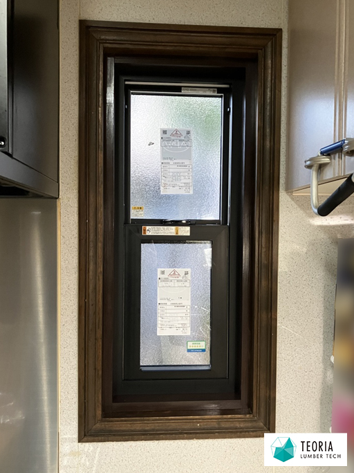 キッチンの外窓交換（はつり工法）の施工後