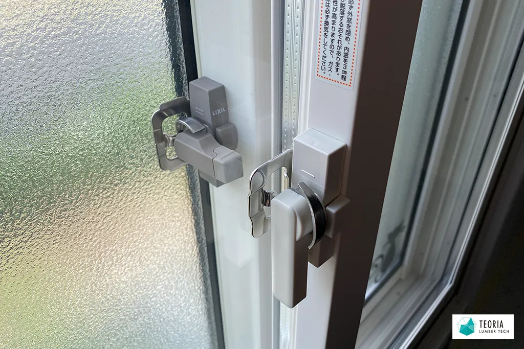 内窓設置後の腰窓